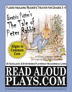 Peter Rabbit reader's theater play script